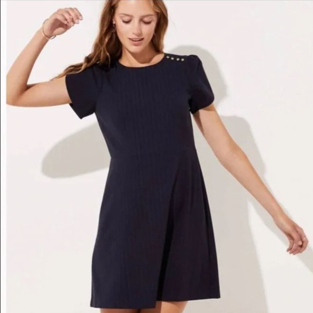 LOFT dress, Navy blue, Size 8
